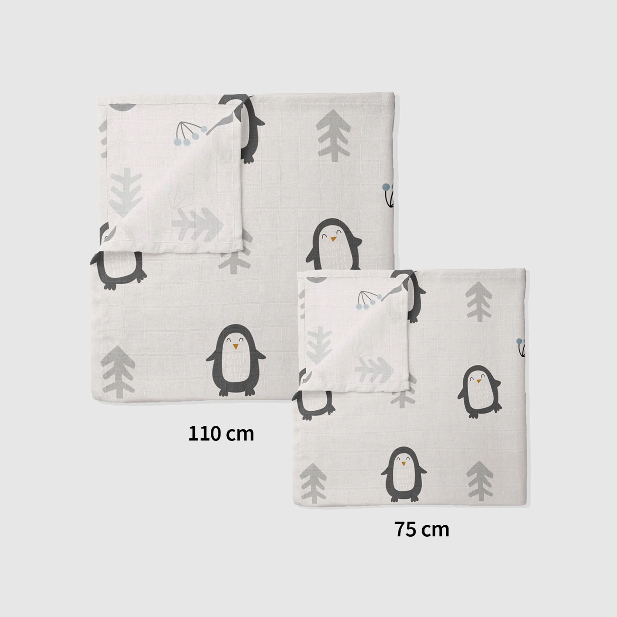 Arctic Penguins - Büyük ve Küçük Boy 2'li Set