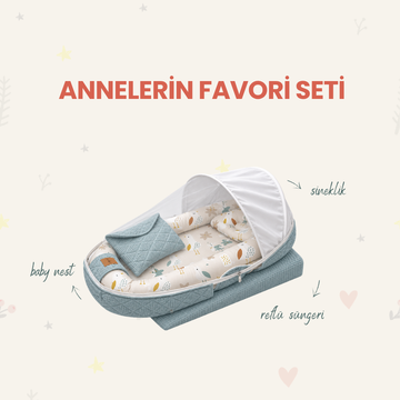 Annelerin Favori Seti – Birds Baby Nest Set