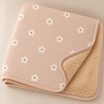 Salmon Poppy Plush Bebek Battaniye