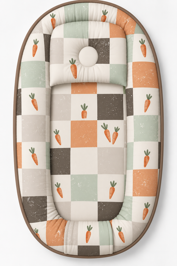 Carrot Patch Taşınabilir Baby Nest