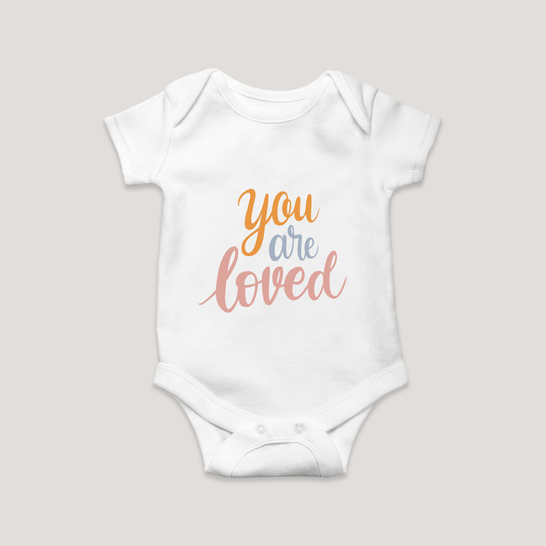 You are Loved Kısa Kollu Body