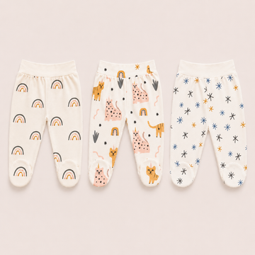 3'lü Pijama Alt Set