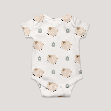 Fluffy Sheep Kısa Kollu Body