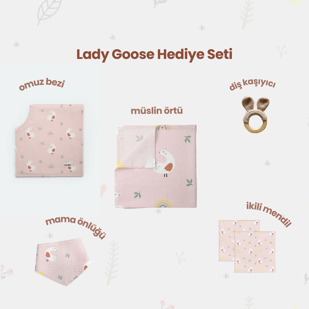 Lady Goose Bebek Hediye Seti