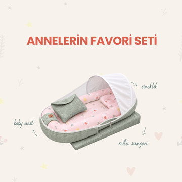 Annelerin Favori Seti – Lady Goose Baby Nest Set