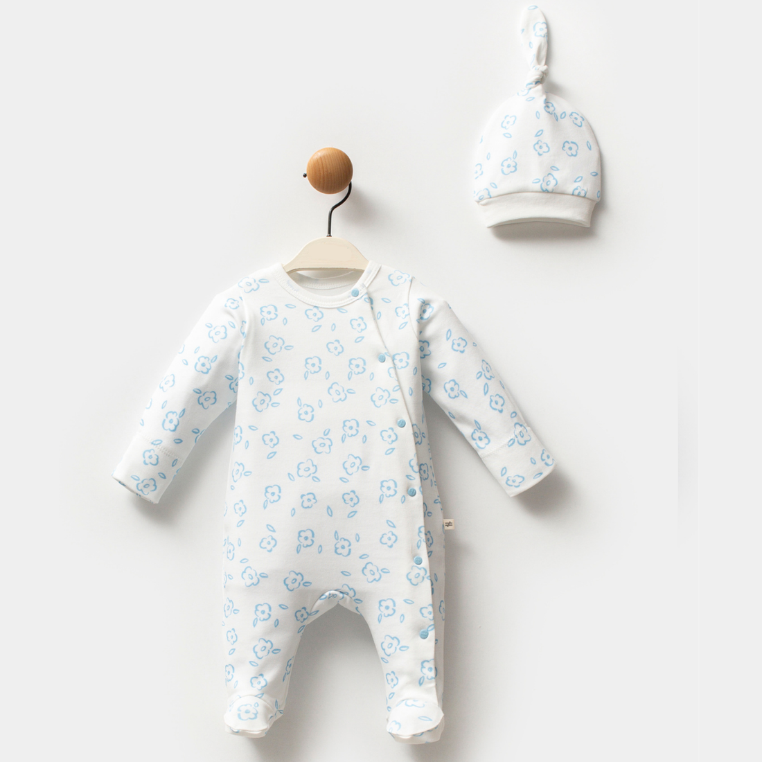Blue Bloom Bebek Hediye Seti
