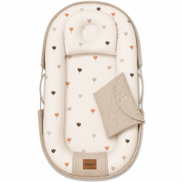 Mini Floral Taşınabilir Baby Nest