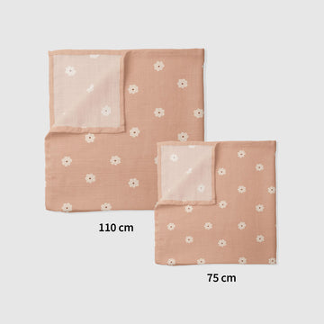Salmon Poppy - Büyük ve Küçük Boy 2'li Set