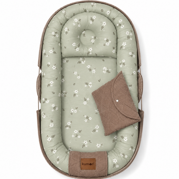 Sage Bloom Taşınabilir Baby Nest