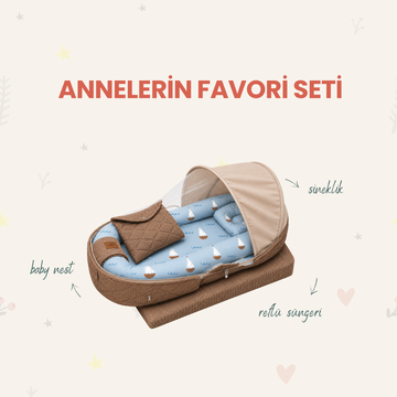 Annelerin Favori Seti – Sail Away Baby Nest Set