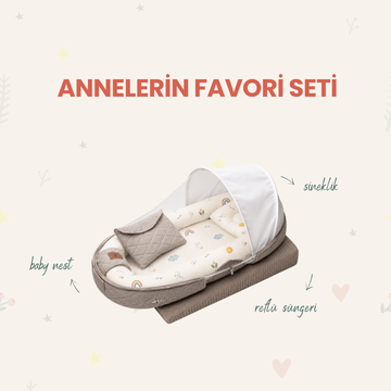 Annelerin Favori Seti – Summer Days Baby Nest Set