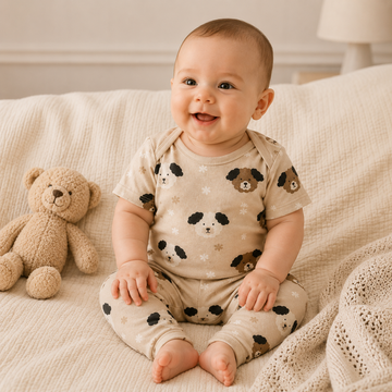 Teddy Paws Body Set - Alt Üst Takım
