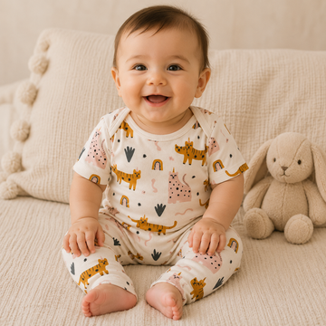 Whimsical Cats Body Set - Alt Üst Takım