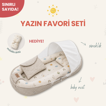 Yazın Favori Seti – Summer Days Baby Nest Set