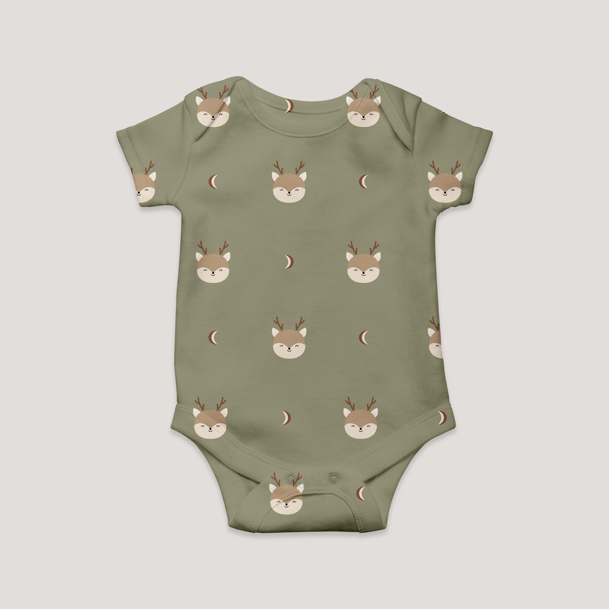 Forest Deer Kısa Kollu Body