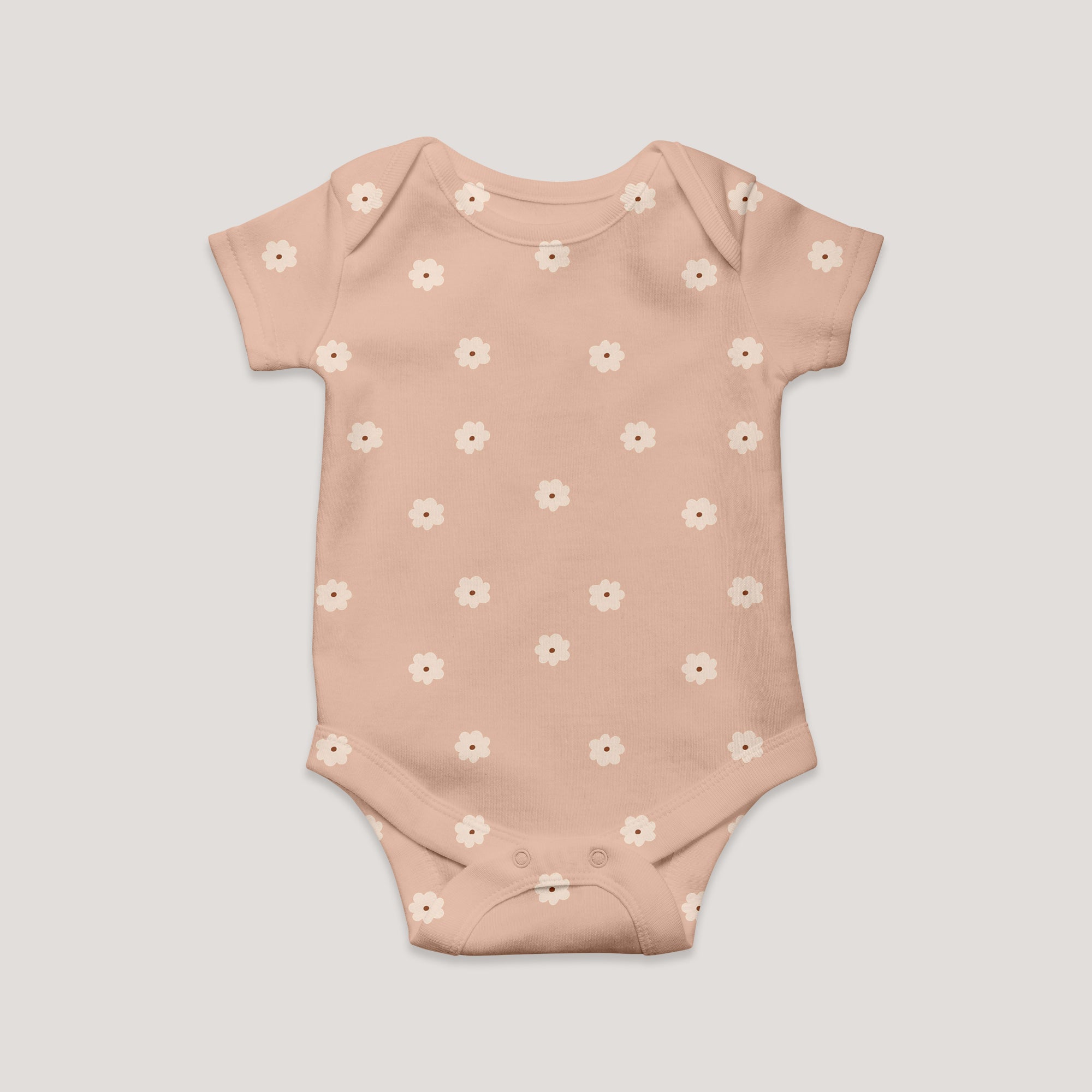 Salmon Poppy Kısa Kollu Body